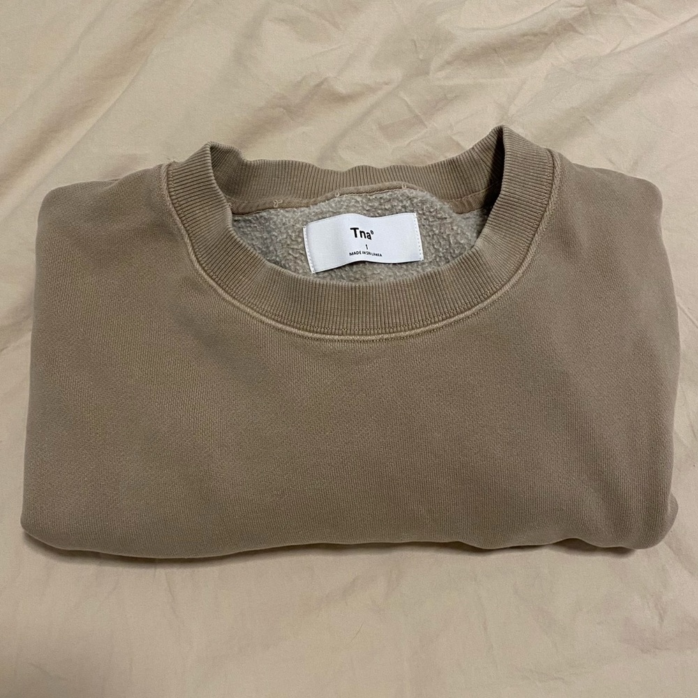 TNA Boyfriend Cropped Sweatshirt - LAST CALL